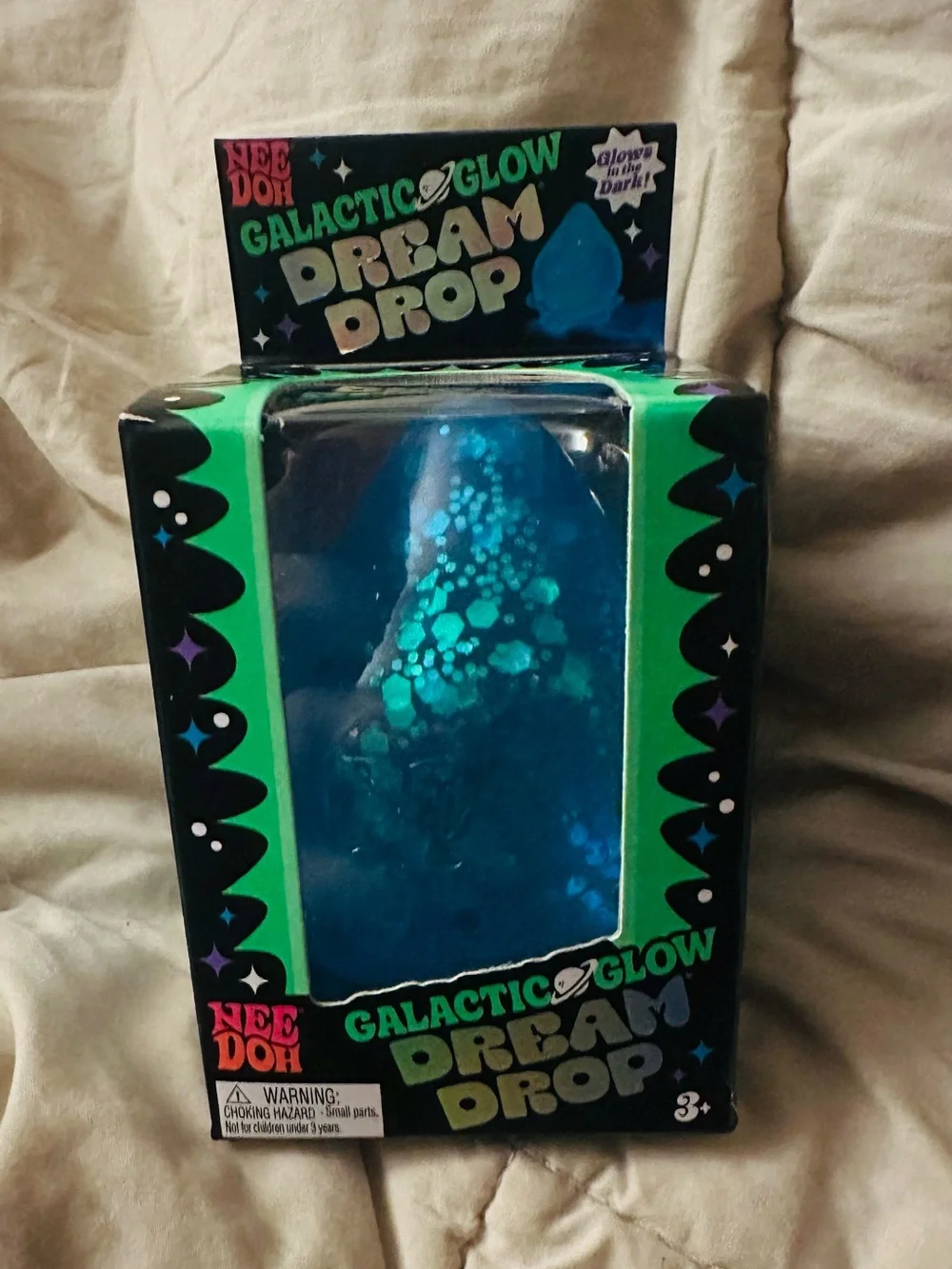 NeeDoh Galactic Glow Dream Drop - Blue